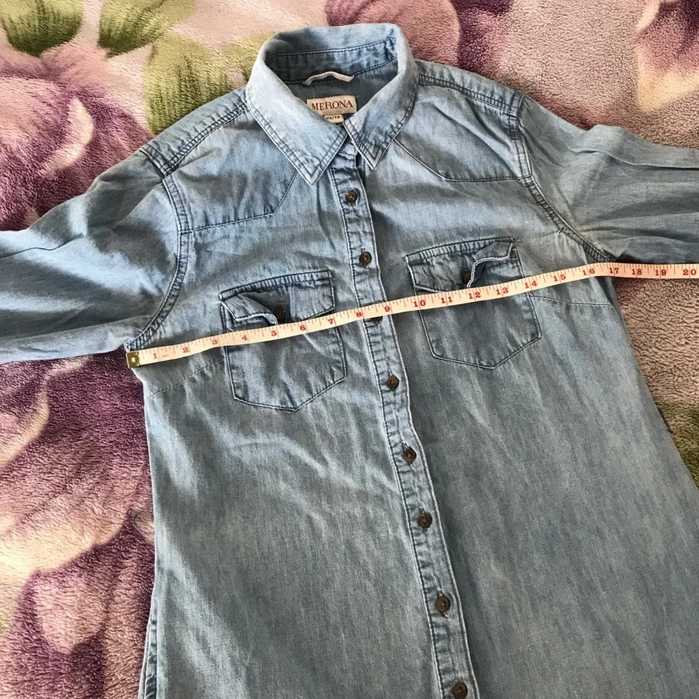 Merona Denim Shirt Dress